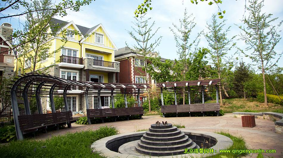 北京枫树家园 园林景观绿化